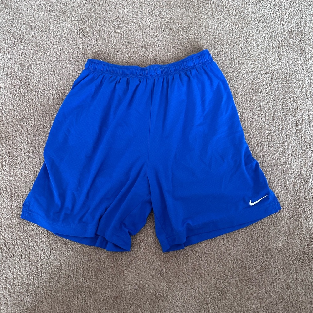 Blue Nike Basketball Shorts